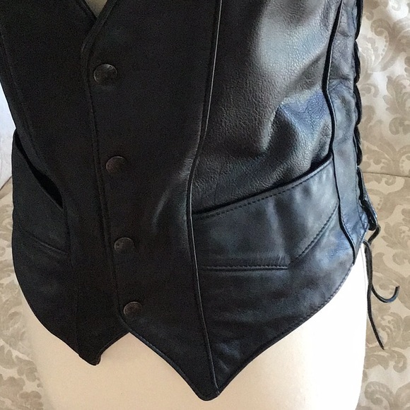 Park V Jackets & Coats Vintage Park V Leather Vest Poshmark